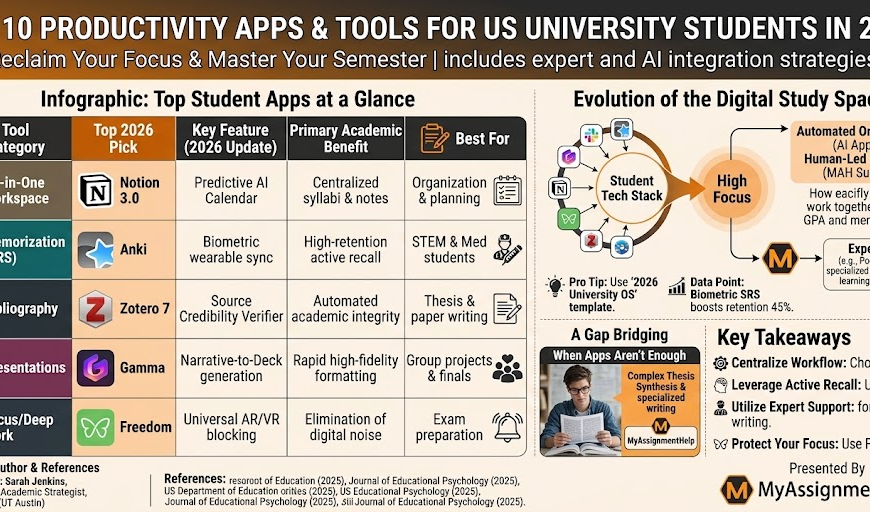 The Best Productivity Apps and Tools for University Students in 2026
